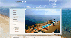 Desktop Screenshot of cavosbay.com.gr